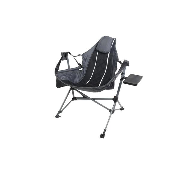 Ozark Trail Swing Hammock Chair, Black Grey, Portable - Picture 9 of 9